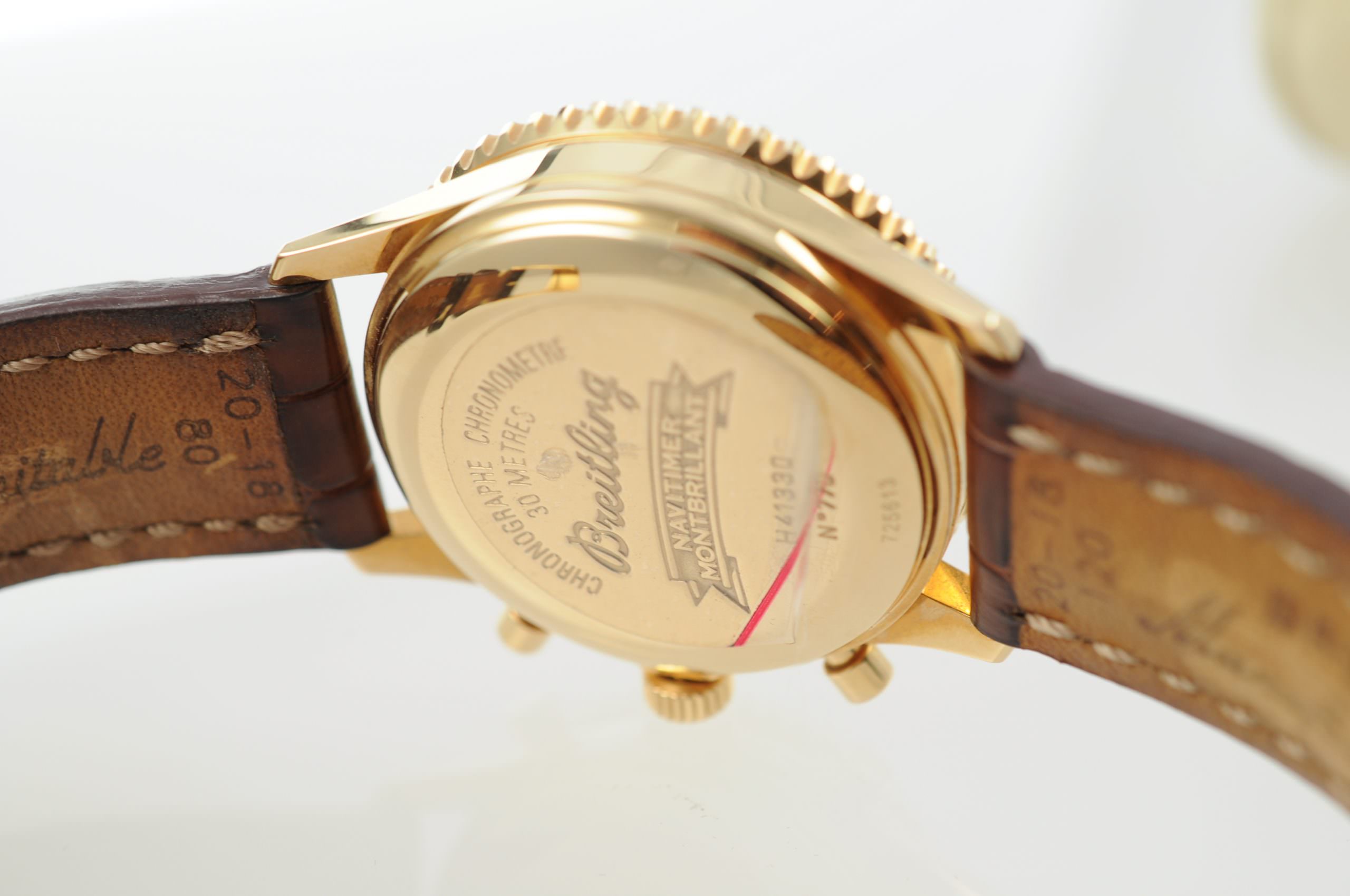 Breitling Navitimer Montbrillant 18ct - Edinburgh Watch Company