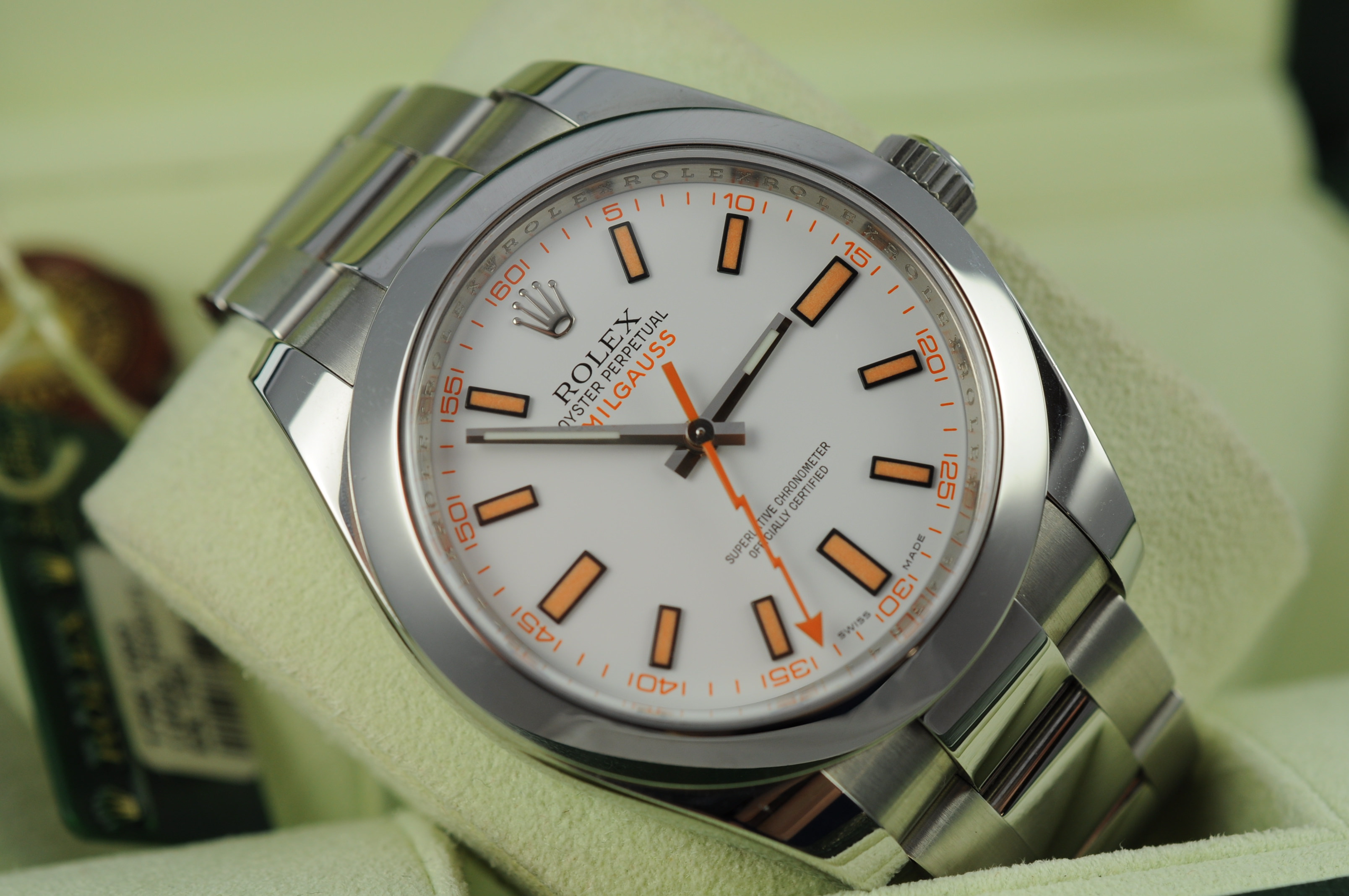 Rolex Milgauss 116400 - Edinburgh Watch Company | Luxury Timepieces