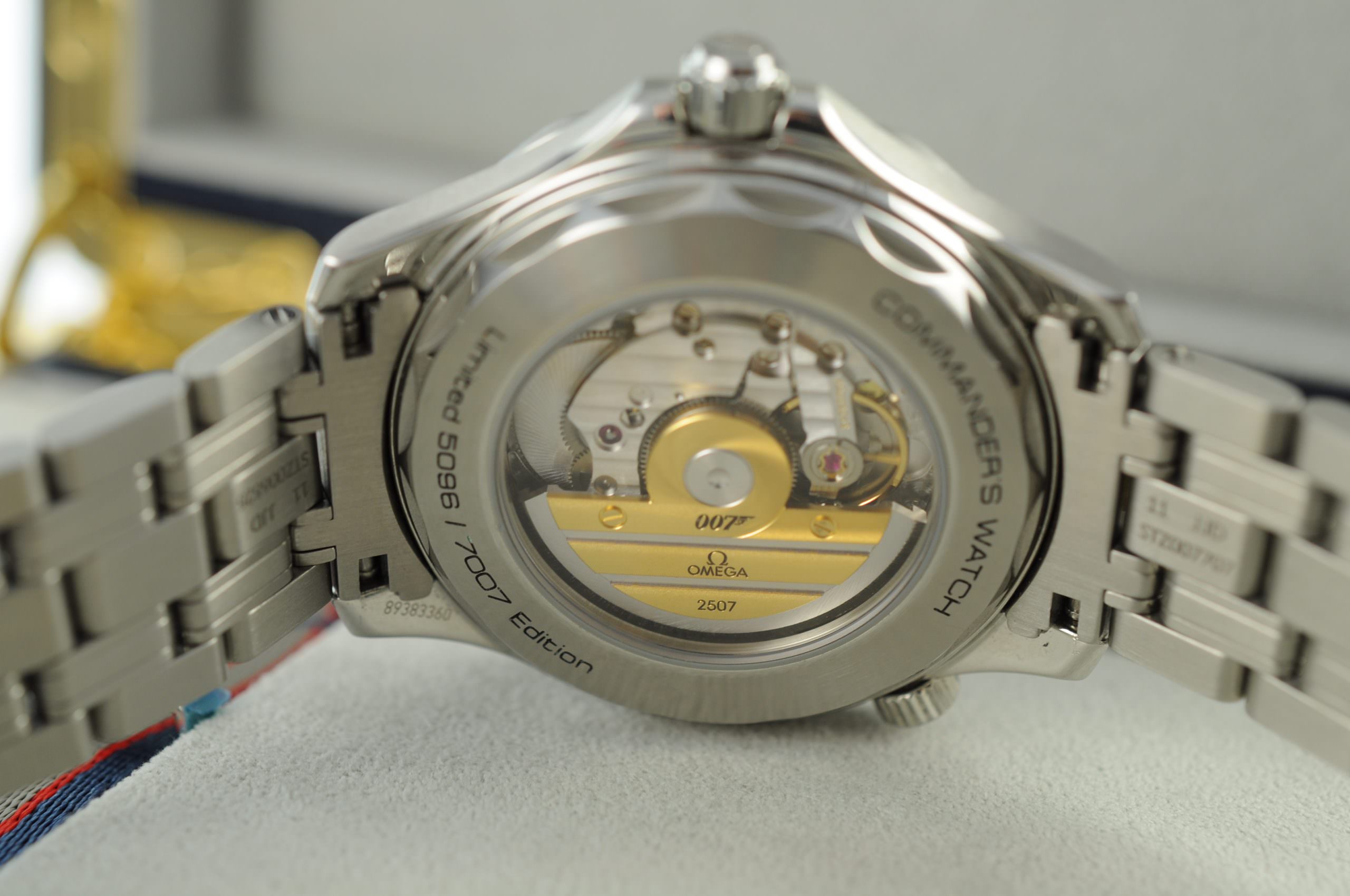 Omega Seamaster 007 Commander's Watch Ltd Edition - Edinburgh Watch Company