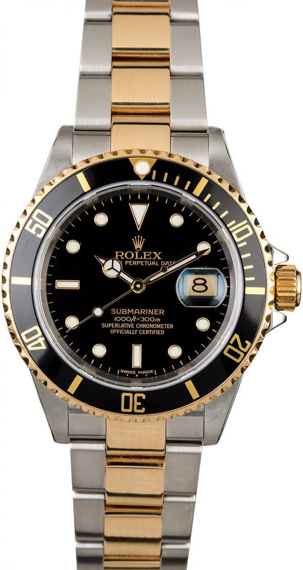 Rolex Submariner Date 16613 - Edinburgh Watch Company ...