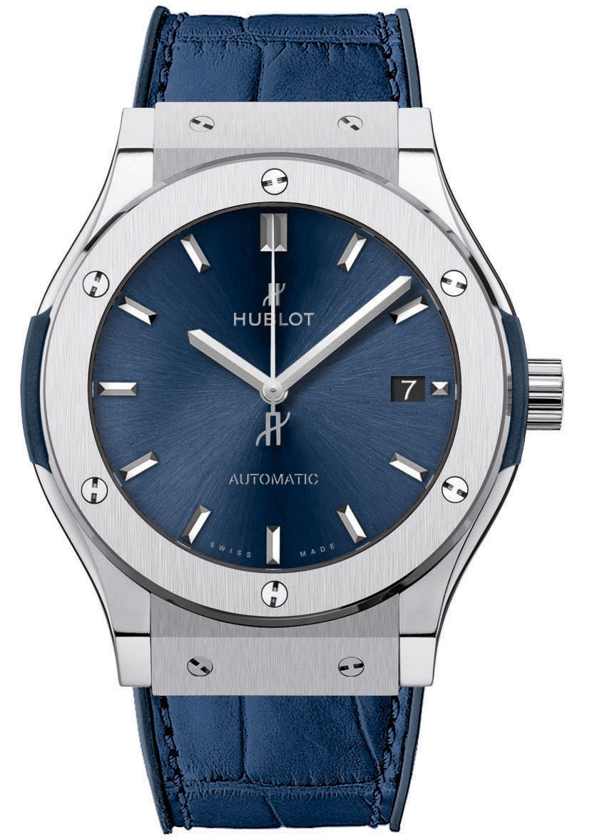 Hublot classic shop fusion blue 45mm