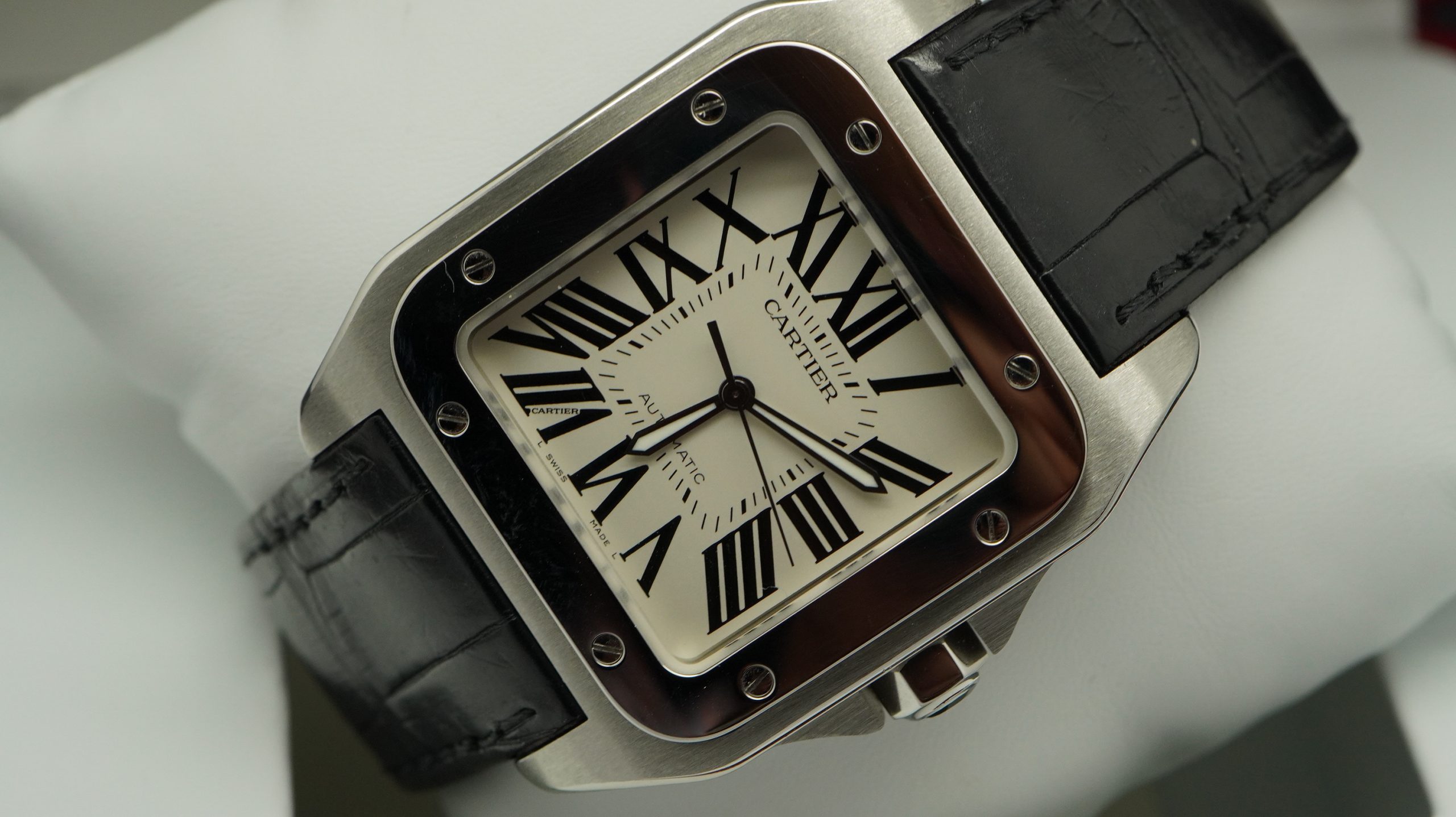 Cartier Santos 100 XL 2656 - Edinburgh Watch Company