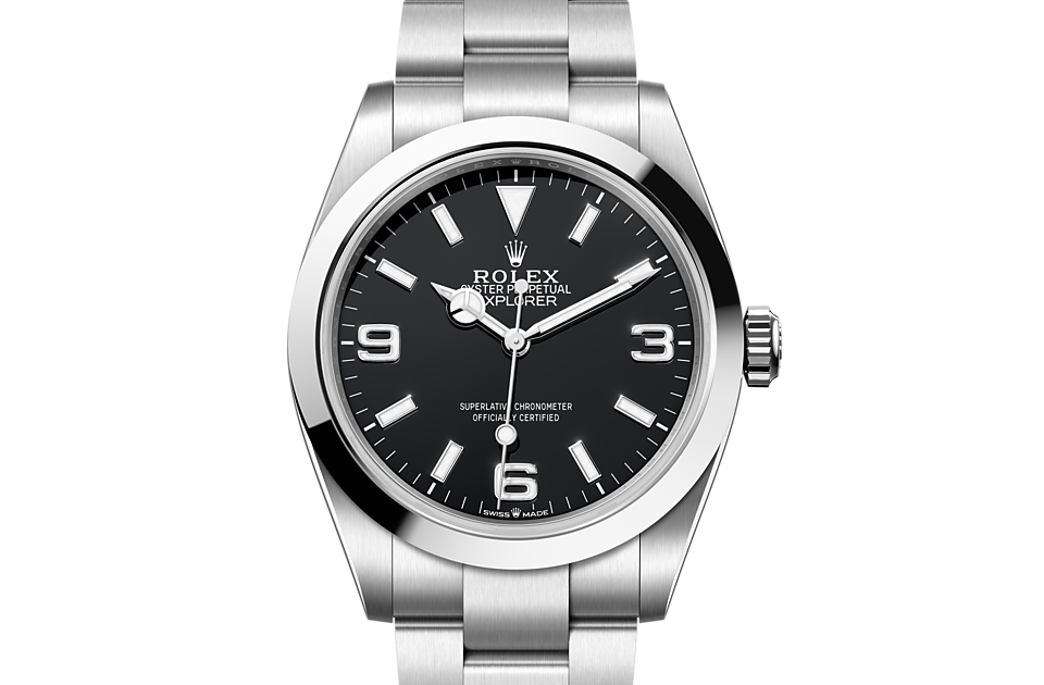 Rolex explorer 1 on sale dimensions